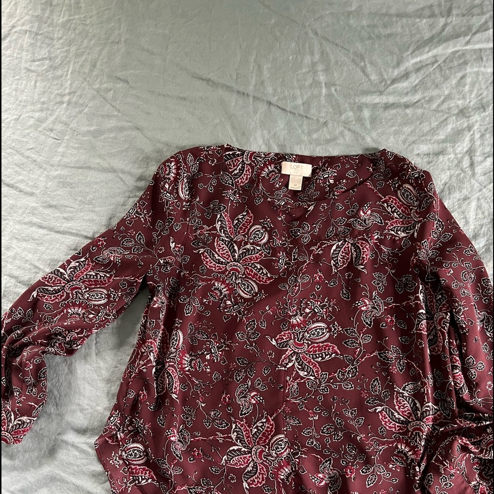 Loft paisley top